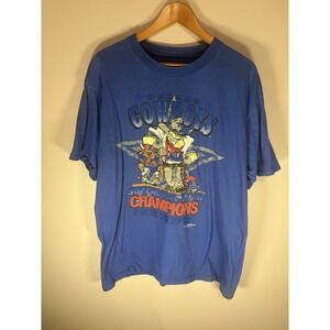 Vintage Dallas Cowboy 1994 Unbalancer Tee Shirt XL Clean Graphic SB